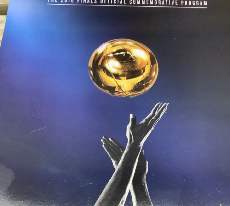 NBA 2016 Finals Official Commemorative Program Cleveland vs Golden State - r - Image 2 of 3