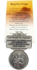 Motorists Prayer Visor Clip Car Auto Decoration St Joseph Blessing Driver Gift