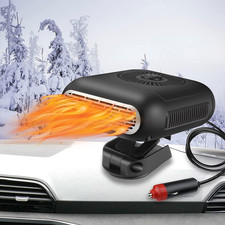 Riscaldatore per Auto 12V 150W, Riscaldatore E Sbrinatore Portatile per Auto Con