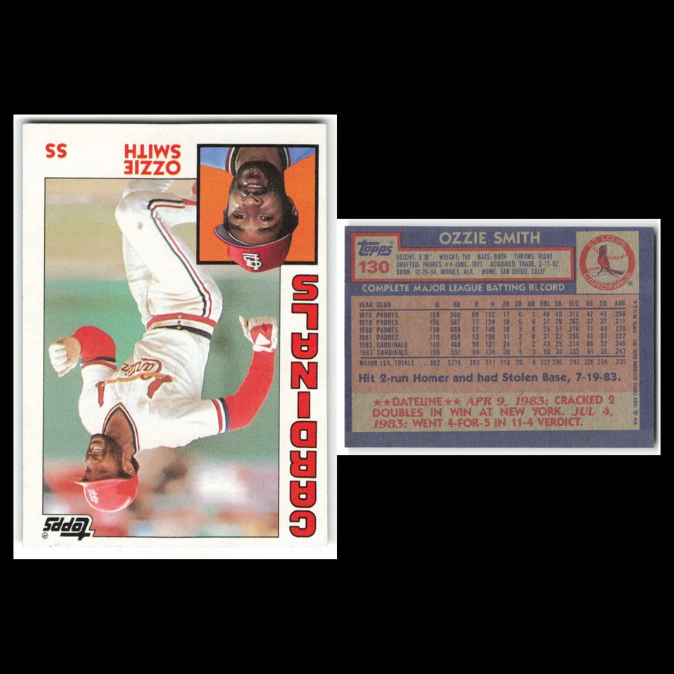 Lote de 6 tarjetas de béisbol 1984 Topps casi nuevas estrellas de la corte Seaver Henderson Foto 4 de 4