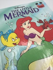 Disney's The Little Mermaid 1st Ed Wonderful World of Reading Hardcover 1993 VTG