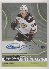 2019-20 Upper Deck Synergy Auto Rookie Max Jones #A-MJ Auto 08un