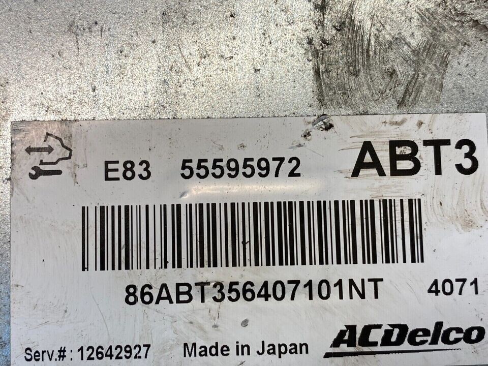 Opel Corsa Engine Control Module Unit 1.4 Petrol 74kW (100 HP 