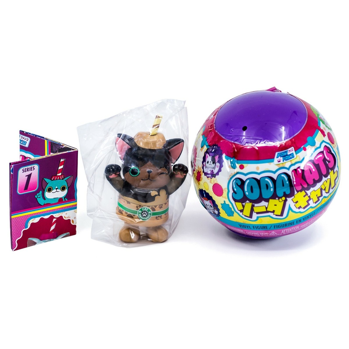 Funko Paka Paka Soda Kats Cat Pawchino Mini Figure Sealed With