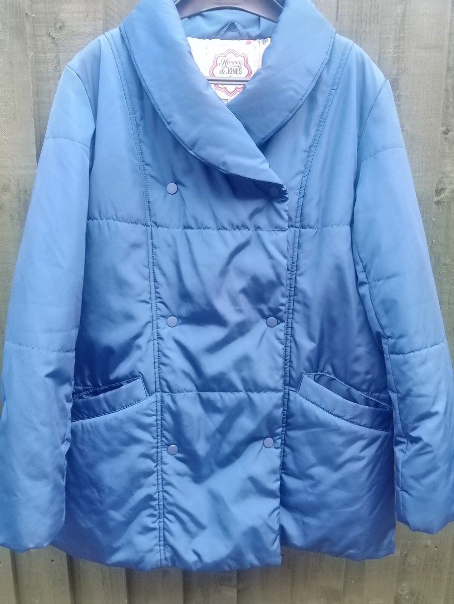 Ladies Harvey Jones Padded Lightweight Royal Blue Bust 42