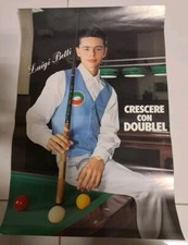 Mari BILIARDI Poster  MARI Luigi Betti Crescere Con Doublel Cm 60X40 Vintage