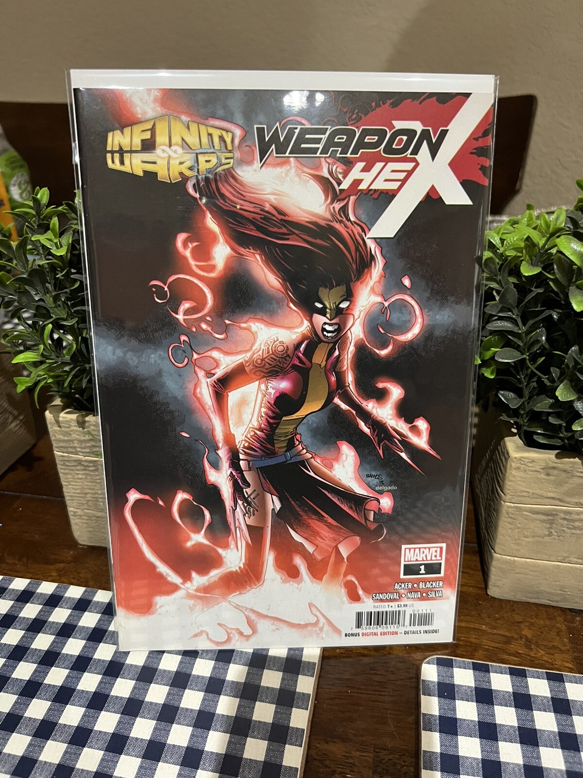 Infinity Warps Weapon Hex #1 & 2 2019 Marvel Comics Wars X-23 1st Speed  Weasel