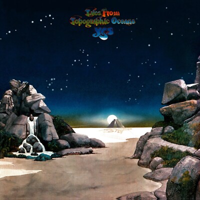 YES Tales from Topographic Oceans BANNER 2x2 Ft Fabric Poster Flag