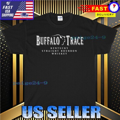 NEW BUFFALO TRACE BOURBON LOGO T-SHIRT FUNNY AMERICAN UNISEX TEE SIZE S-5XL