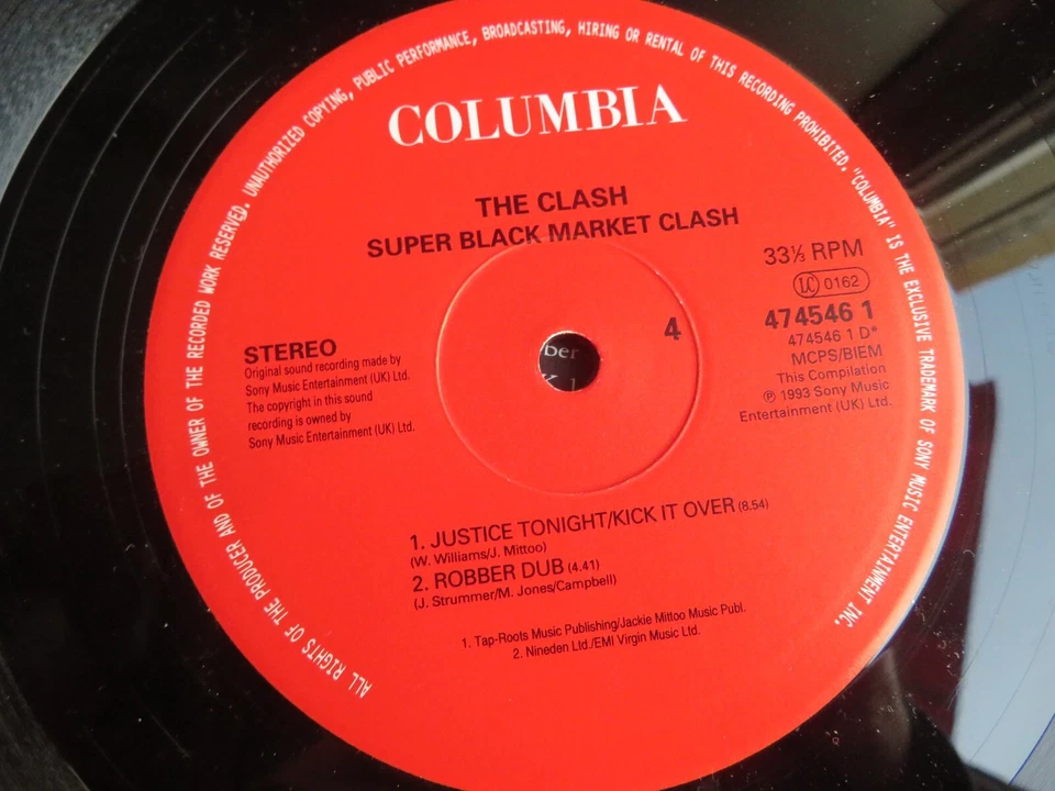 The CLASH – Super Black Market Clash - 1st press 1993 UK  - 3 X 25cm  / EX /EX - Photo 4/4