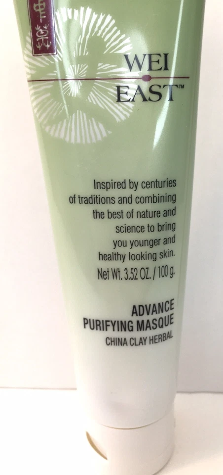 Mascarilla purificadora WEI EAST Skincare China Clay Herbal Advance 3,52 oz nueva sin caja Foto 3 de 4