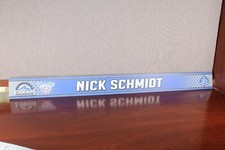 MLB Colorado Rockies Nick Schmidt Game Used Locker Room Name Plate OPENING DAY!
