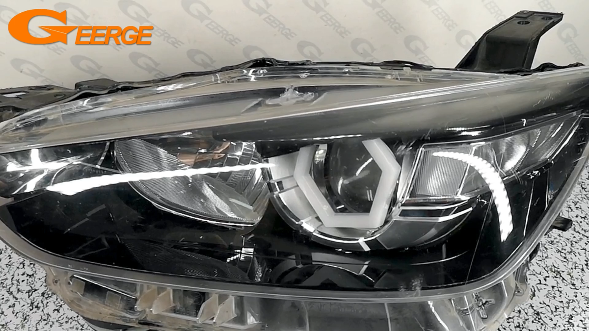 For MAZDA CX-3 CX3 DK 2015-2020 Ultra Bright Hex LED Angel