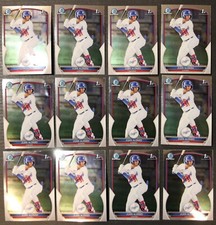 JUAN ALONSO 2023 1st Bowman Chrome Prospects #BCP-137 (12x) RC LA Dodgers