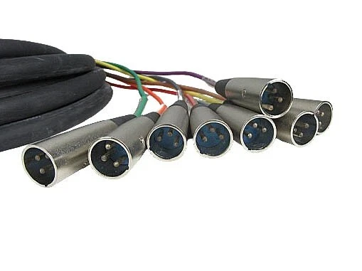 Cable Up SB105  XLRF- XLRM x 8, 16ft (5M) - New Old Stock, Free Shipping - Image 3 of 4