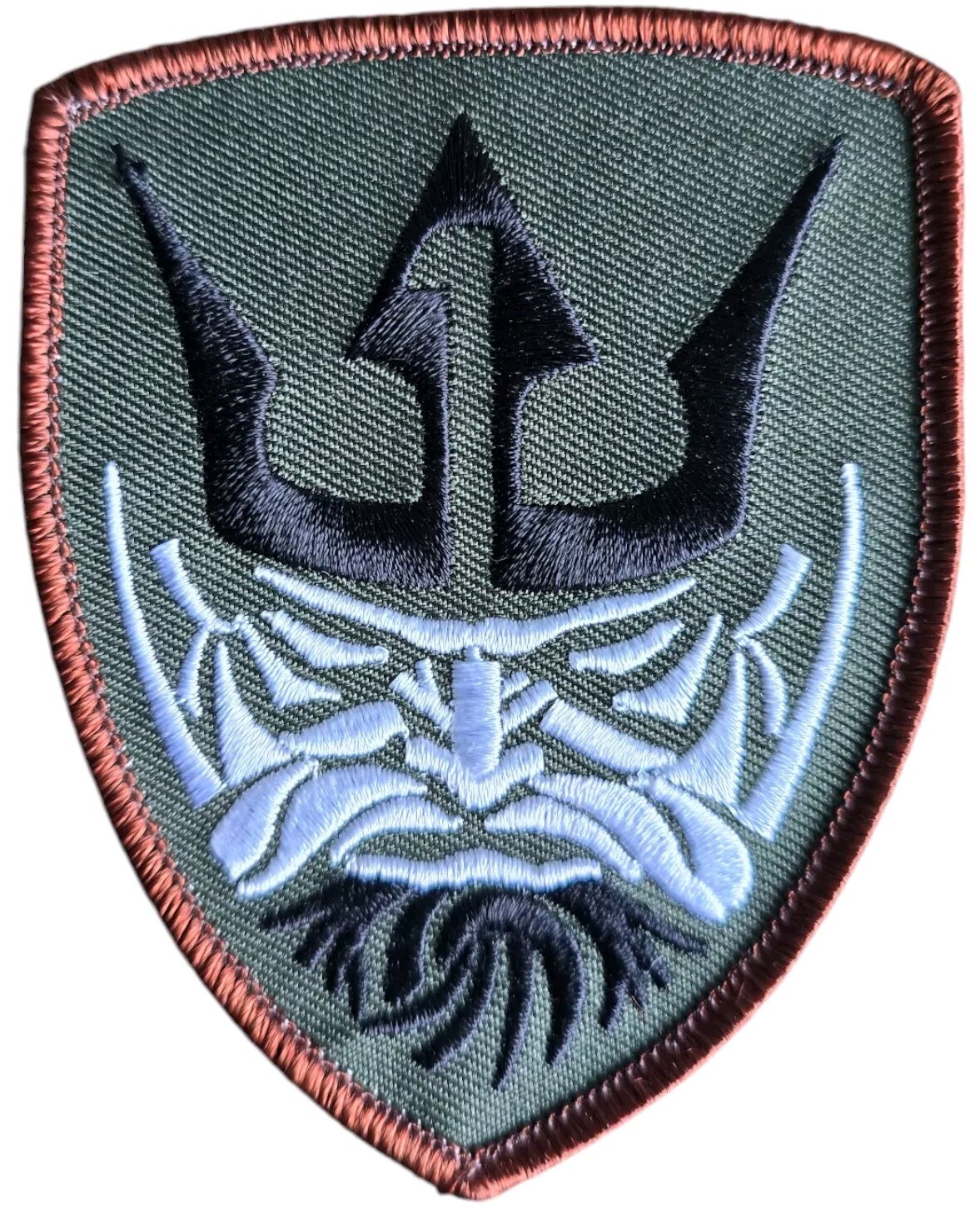 MEDAL OF HONOR KING NEPTUNE MOH AFO FOREST TACTICAL HOOK EMBROIDERY MORALE PATCH