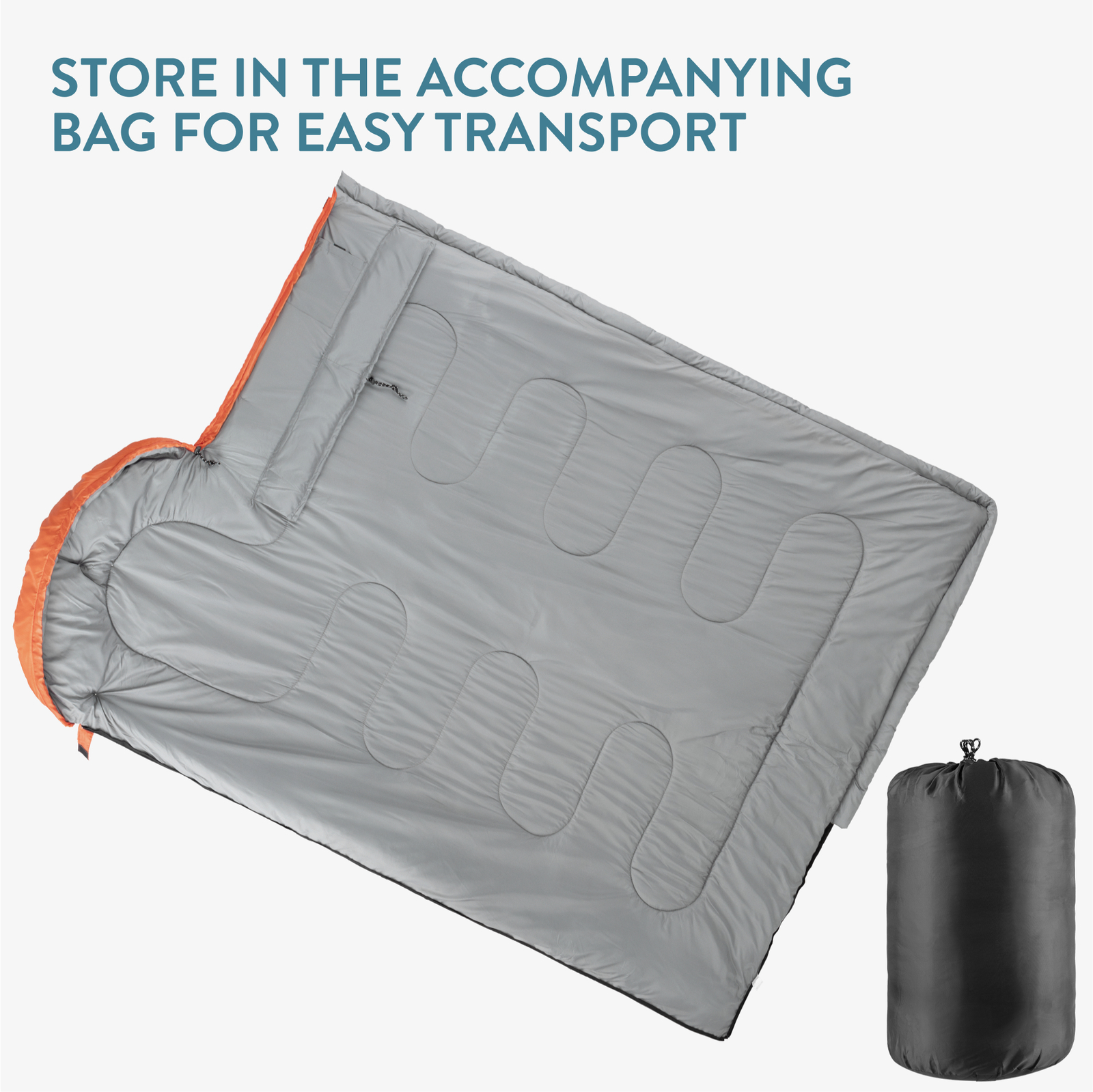 Зимний рюкзак для отдыха на открытом воздухе - Для детей -5 лет - Deckenschlafsack gro