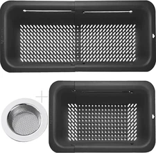 LASSHSWA Collapsible Colander and Strainer for Kitchen, over the Sink Strainer B