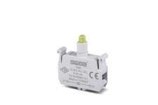Bloque de Señal EMAS CB8 - Serie C Amarillo LED 12-30 V AC/DC