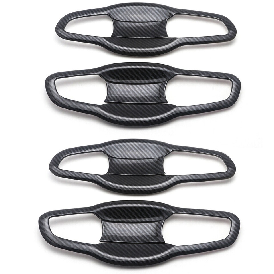Carbon Fiber Style Inner Door Handle Bowl Cover Trims For Honda Accord 2018-2022 - Foto 9