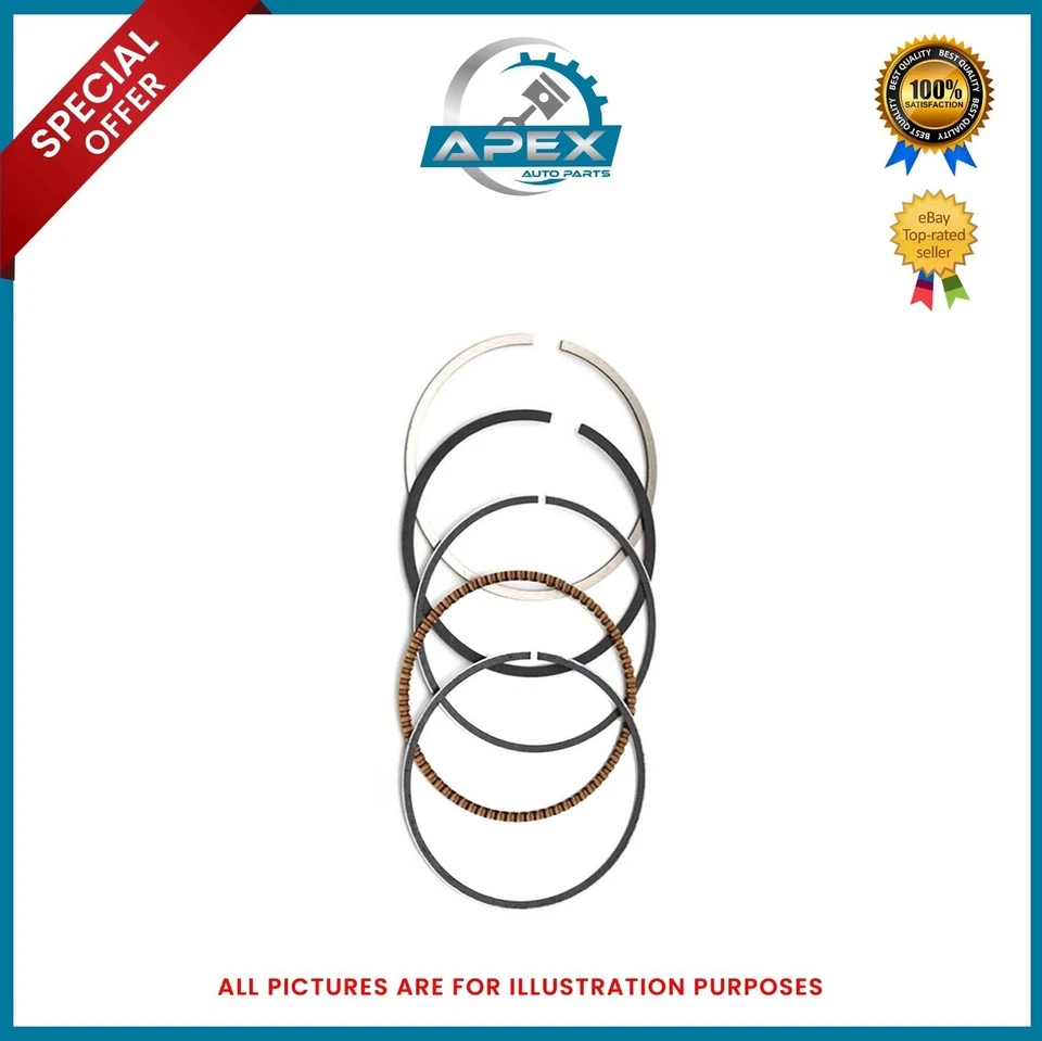 Se adapta a Ford Galaxy S-Max Transit 2.0 2015 diésel en anillos de pistón YMF6 YMFA STD X4 Foto 4 de 4