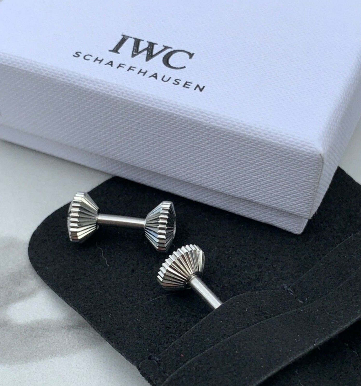 Original IWC Schaffhausen Big Pilot Men's Collectible Cufflinks