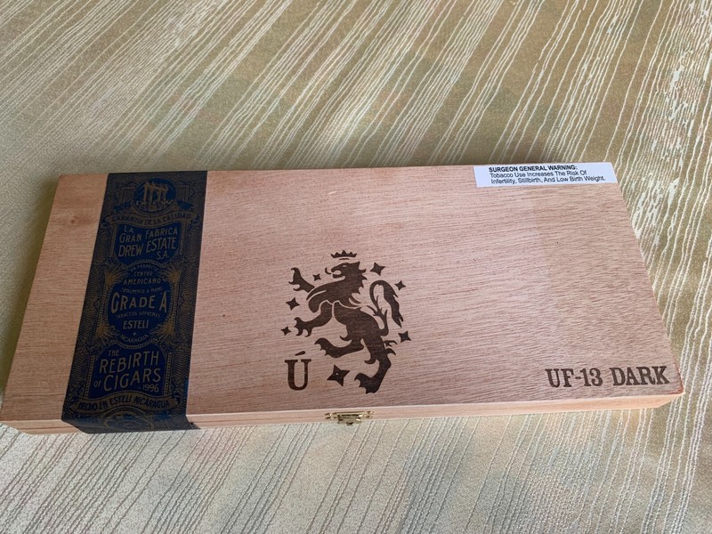 Liga Privada Unico Cigar Box Empty Wood Hinged Box