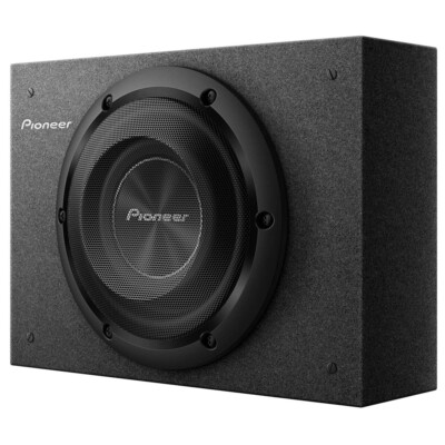 Pioneer TS-S2000LB 8'' SVC Shallow Slim Box Pre-loaded Enclosure Car Subwoofer