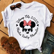 Disney T-Shirt White Short Sleeve