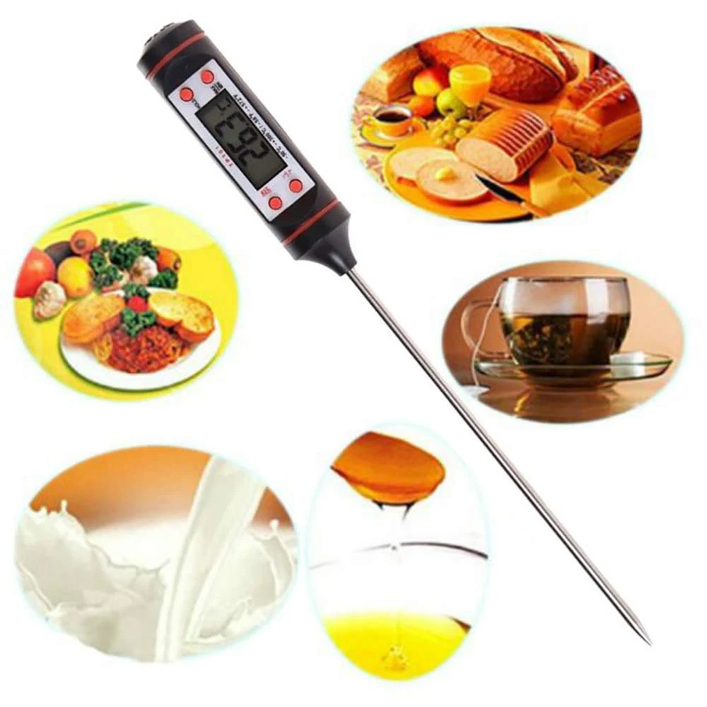 Meat Thermometer, Instant Read Digital Cooking Thermometer, Electronic Food Ther