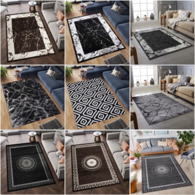 Extra Großflächenteppiche Wohnzimmer Schlafzimmer Teppich Flur Küche Läufer Matten