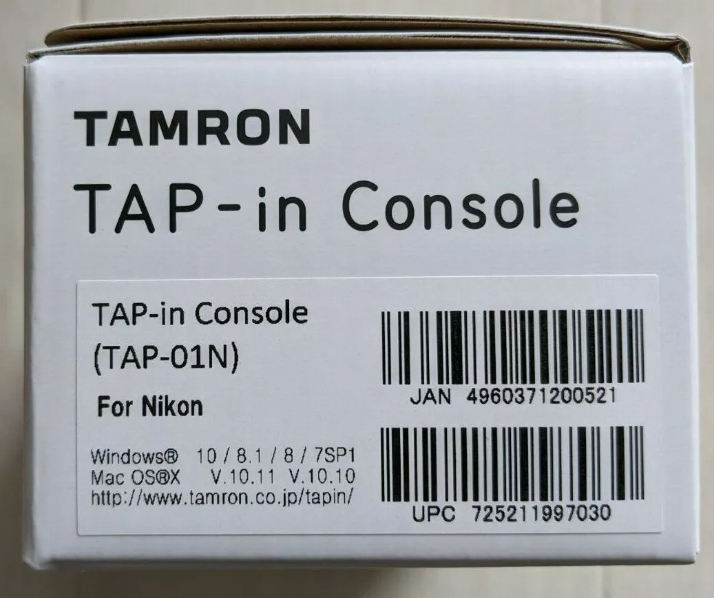 Official TAMRON Tap-in Console TAP-01 / Nikon F mount /TAP-01N / with  TRACKING