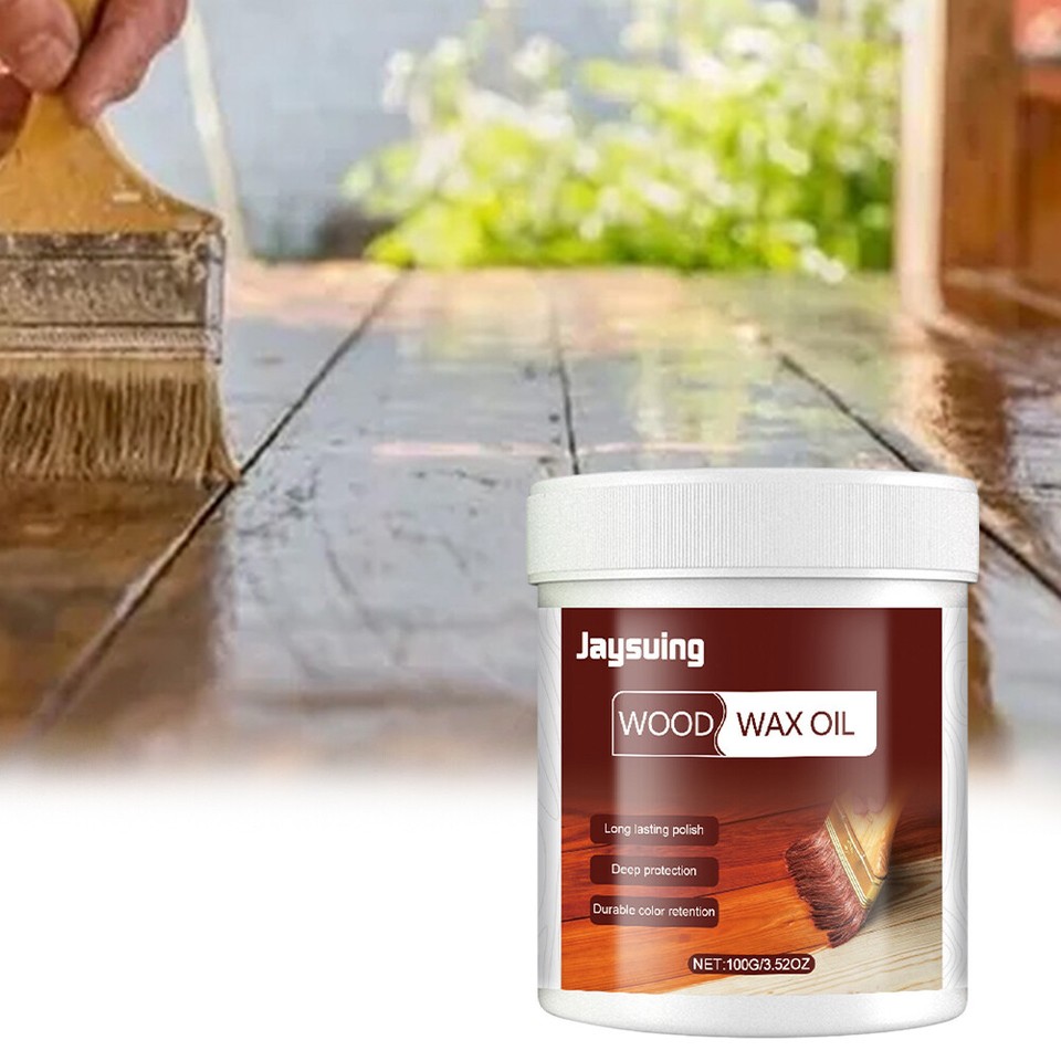 100g Wood Floor Polish Restorer Wood Wax Oil Furniture Cleaner Wooden