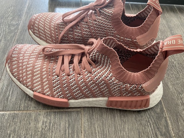 womens adidas nmd r1 stlt primeknit athletic shoe