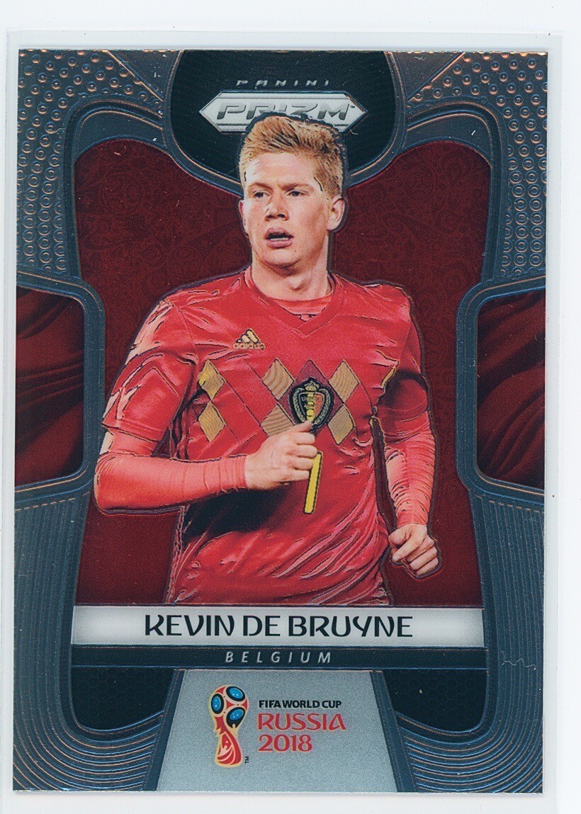 Kevin De Bruyne #17 Base Prizm FIFA World Cup 2018 Belgium