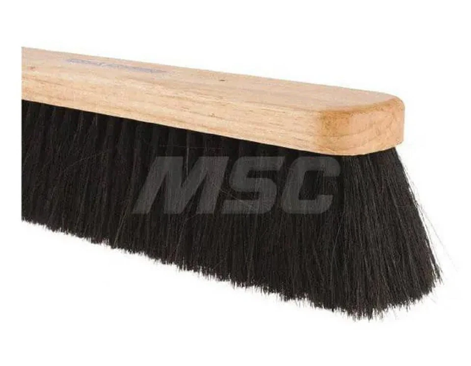 Escoba de empuje de crin de caballo de 24" de ancho PRO-SOURCE 3" de longitud, mango no incluido Foto 4 de 4