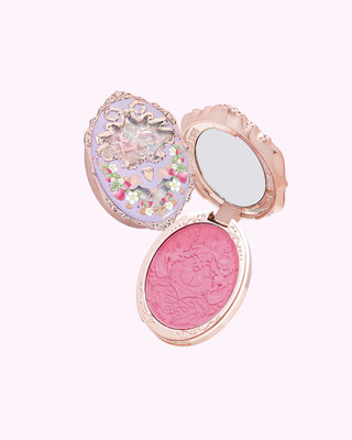 Flower Knows Violet Strawberry Rococo Embossed Blush NEW IN BOX (US SELLER)