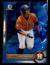 2022 Bowman Chrome Sapphire Edition #BCP-217 Dauri Lorenzo Prospects card