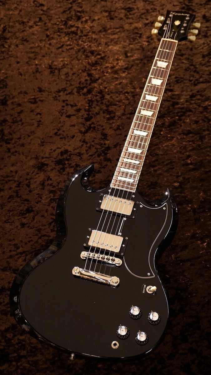 Epiphone SG Standard Ebony Black Lacquer Made in Japan 1997