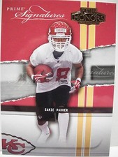 2004 PLAYOFF HONORS  PRIME SIGNATURES PS25 SAMIE PARKER  CHIEFS   BOX 83