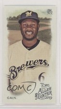 2019 Topps Allen & Ginter Mini Lorenzo Cain #38 gn7
