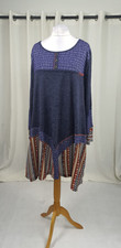 Joe Browns Bohemian Patchwork Tunic Dress UK 26 LN061 NN 17