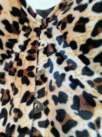 Lavish By Daisy Corsets Animal Print  Velvet Plus Size 3 XL Straple Corset