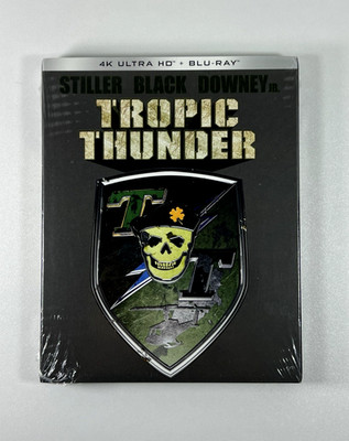 Tropic Thunder (2008) 4K UHD Blu-ray OOP Limited Edition Slipcover Kino Lorber