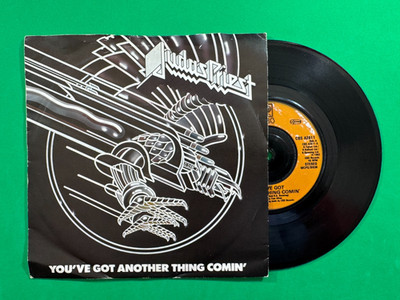 Judas Priest - You've Got Another Thing Comin' - 7'' Vinyl, 1982 CBS A2611 - Ex