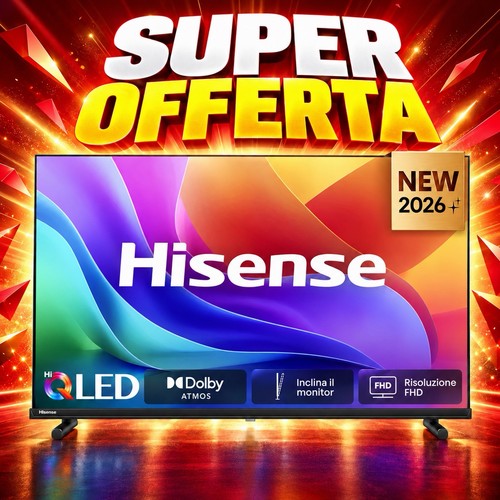 ⭐️ Hisense 32E5ST Smart TV 32” QLED FHD HDR10 60Hz Dolby Atmos VIDAA Wi-Fi Alexa