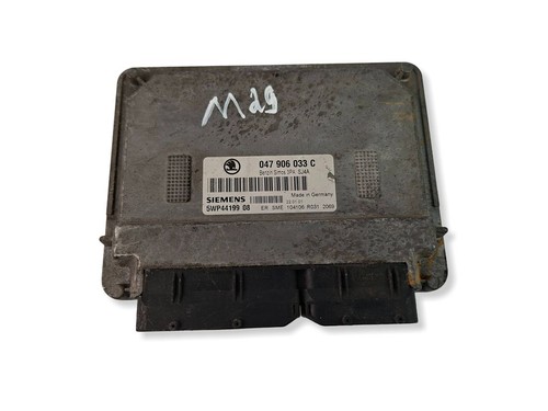 Skoda Fabia Mk1 (6Y) 2000 Motorsteuergerät ECU 047906033C kW GENUINE BVV3286