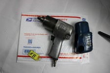 Vintage Ingersoll Rand Air Impact Wrench 12 Drive Blue Point Soft Rubber Shell