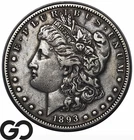 1893-S Morgan Silver Dollar *King of Key Date In Series*, 100k Minted* RARE XF