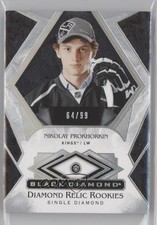 2019-20 Black Diamond Rookie Relics Single 64/99 Nikolai Prokhorkin Nikolay 1u6